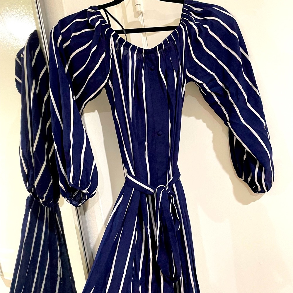 LONG STRIPED DRESS